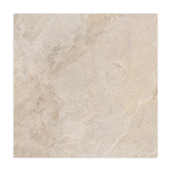 RO'MA NATURE - Carrelage effet Pierre Beige Sable 100x100x2 cm Serdano - Sol extérieur (vendu par carton de 1 m²) - large