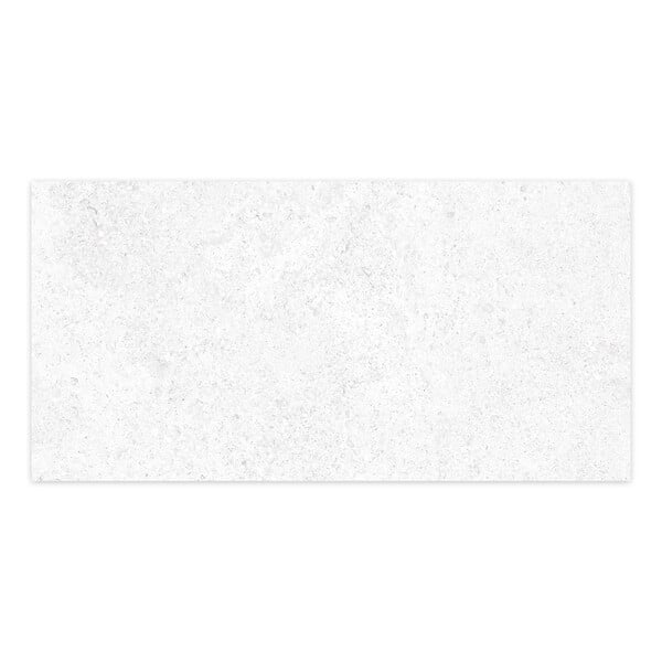 RO'MA NATURE - Carrelage effet Pierre Blanc Glace 100x50x2 cm Orvigny - Sol extérieur (vendu par carton de 0,5 m²) - large