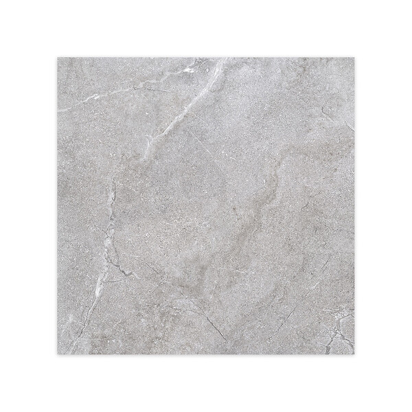 RO'MA NATURE - Carrelage effet Pierre Gris Silver 90x90x0,9 cm In&Out Luzerio - Sol et mur intérieur et Sol extérieur (vendu par carton de 1,62 m²) - large