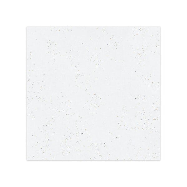 RO'MA NATURE - Carrelage effet Terrazzo Blanc Grisé 90x90x0,9 cm Soreli - Sol et mur intérieur (vendu par carton de 1,62 m²) - large