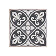 RO'MA NATURE - Carrelage Vintage Noir Patchwork 33x33x0,95 cm Vintara - Sol et mur intérieur (vendu par carton de 1,09 m²) - vignette
