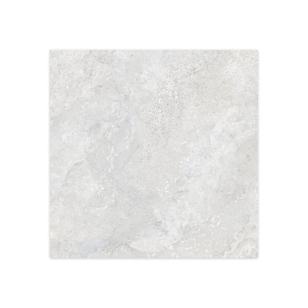 RO'MA NATURE - Carrelage effet Travertin Gris Clair 90x90x0,9 cm In&Out Castorel - Sol et mur intérieur et Sol extérieur (vendu par carton de 1,62 m²) - large
