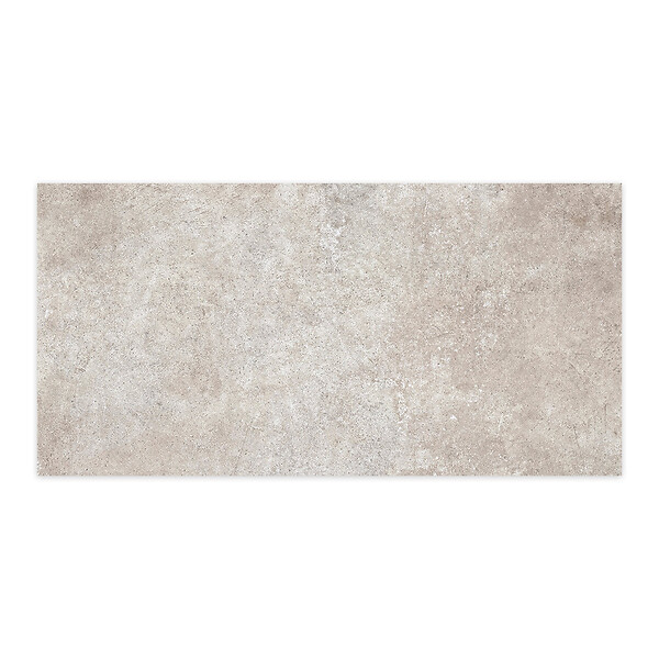 RO'MA NATURE - Carrelage effet Béton Greige 120x60x0,9 cm In&Out Montelis - Sol et mur intérieur et Sol extérieur (vendu par carton de 1,44 m²) - large