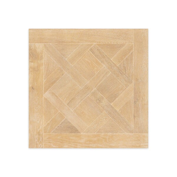 RO'MA NATURE - Carrelage effet Parquet Bois Chêne Foncé Versailles 90x90x0,9 cm Trianon - Sol intérieur (vendu par carton de 1,62 m²) - large