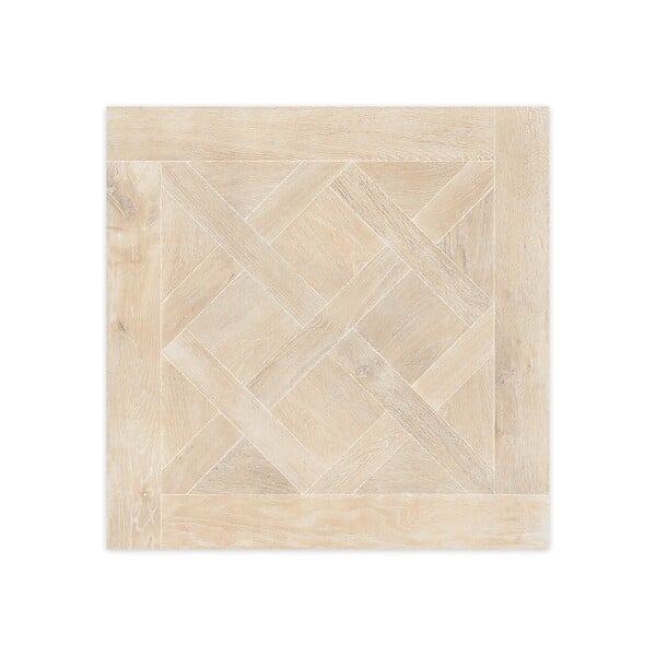 RO'MA NATURE - Carrelage effet Parquet Bois Chêne Naturel Versailles 90x90x0,9 cm Trianon - Sol intérieur (vendu par carton de 1,62 m²) - large