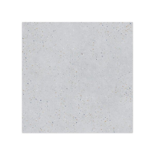 RO'MA NATURE - Carrelage effet Terrazzo Gris Clair 90x90x0,9 cm Soreli - Sol et mur intérieur (vendu par carton de 1,62 m²) - large