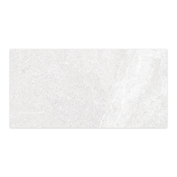 RO'MA NATURE - Carrelage effet Pierre Blanc Perle 120x60x0,9 cm In&Out Luzerio - Sol et mur intérieur et Sol extérieur (vendu par carton de 1,44 m²) - large