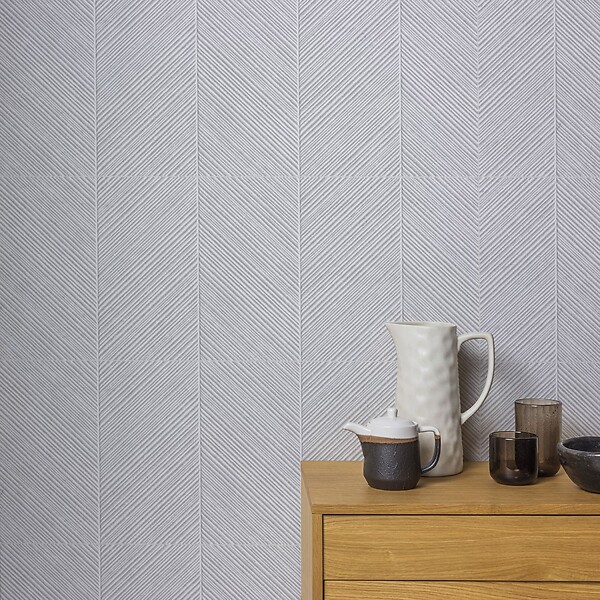 RO'MA NATURE - Carrelage effet Pierre 3D Gris Brume Punta 100x33,3x0,98 cm Belmorin - Mur intérieur (vendu par carton de 1,67 m²) - large