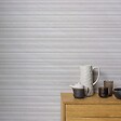 RO'MA NATURE - Carrelage effet Pierre 3D Gris Perle Curve 100x33,3x0,98 cm Torvane - Mur intérieur (vendu par carton de 1,67 m²) - vignette