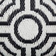BELIANI - Tapis d'extérieur BIDAR Noir 90 x 180 cm Réversible - vignette
