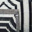 BELIANI - Tapis d'extérieur BIDAR Noir 90 x 180 cm Réversible - vignette