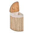 5 FIVE SIMPLY SMART - Panier à linge Stemy 48L blanc - vignette