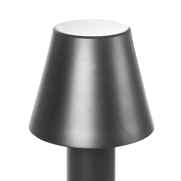 BELIANI - Borne d'extérieur LED HOLMES Noir - large
