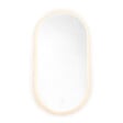 NATUREL - Miroir LED salle de bain ovale 60x120 cm 3 couleurs anti-buée avec capteur Project (ZPROV12060LED) - vignette