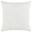 BELIANI - Lot de 2 coussins décoratifs MILAS Lin 50 x 50 cm Noir/blanc À rayure - vignette