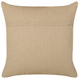BELIANI - Lot de 2 coussins décoratifs DESALIX Jute 45 x 45 cm Beige À rayure - vignette