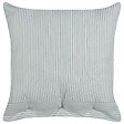 BELIANI - Lot de 2 coussins décoratifs SEBRINE 45 x 45 cm Vert menthe À rayure - vignette