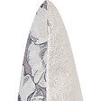 BELIANI - Lot de 2 coussins décoratifs SOPHORA 45 x 45 cm Gris Motif floral - vignette