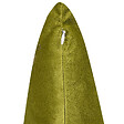 BELIANI - Lot de 2 coussins décoratifs YUZURI Velours 45 x 45 cm Vert clair Motif animal - vignette