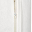 BELIANI - Lot de 2 coussins décoratifs ZAMIA Coton 45 x 45 cm Blanc Motif de Noël - vignette