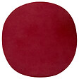 BELIANI - Lot de 2 coussins décoratifs SWIRL CANDY Bouclé 40 x 40 cm Rouge - vignette