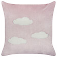 BELIANI - Lot de 2 coussins décoratifs IPOMEA Velours 45 x 45 cm Rose - vignette