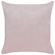 BELIANI - Lot de 2 coussins décoratifs IPOMEA Velours 45 x 45 cm Rose - vignette