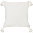 BELIANI - Lot de 2 coussins décoratifs BANKSIA Coton 45 x 45 cm Rouge À rayure - vignette