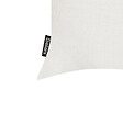 BELIANI - Lot de 2 coussins décoratifs VELLEIA Coton 50 x 35 cm Blanc Motif géométrique - vignette
