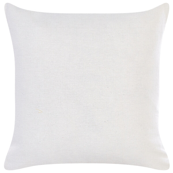BELIANI - Lot de 2 coussins décoratifs ABAL 45 x 45 cm Beige Motif animal - large