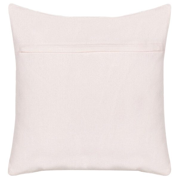 BELIANI - Lot de 2 coussins décoratifs EXACUM Velours 45 x 45 cm Blanc Motif de Noël - large