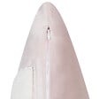 BELIANI - Lot de 2 coussins décoratifs IBERIS Velours 45 x 45 cm Rose - vignette