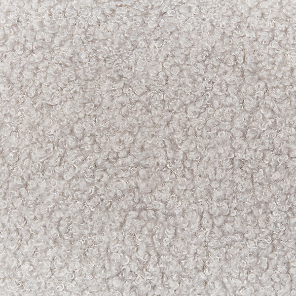 BELIANI - Lot de 2 coussins décoratifs GLADIOLUS Bouclé 172 x 14 cm Gris Unicolore - large