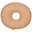 BELIANI - Lot de 2 coussins décoratifs HESPERIS Bouclé Marron clair Unicolore - vignette