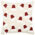 BELIANI - Lot de 2 coussins décoratifs SUGARPLUM Coton 45 x 45 cm Beige clair Motif de Noël - vignette