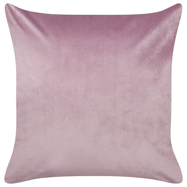 BELIANI - Lot de 2 coussins décoratifs ECHINACEA Velours 45 x 45 cm Violet - large