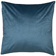 BELIANI - Lot de 2 coussins décoratifs BLUEBELL Velours 45 x 45 cm Bleu Motif animal - vignette
