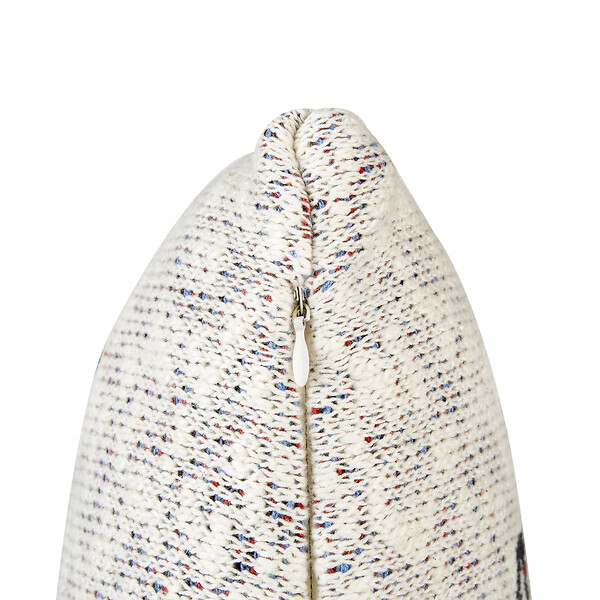 BELIANI - Lot de 2 coussins décoratifs GAMBIR Coton 45 x 45 cm Bleu - large