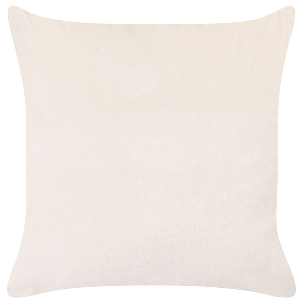 BELIANI - Lot de 2 coussins décoratifs TRITELEIA Velours 45 x 45 cm Rose Motif floral - large