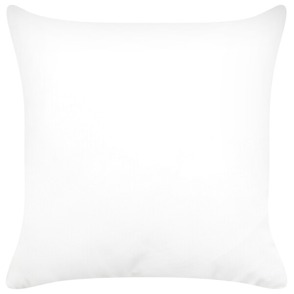 BELIANI - Lot de 2 coussins décoratifs CITRUS 45 x 45 cm Noir Motif de plante - large