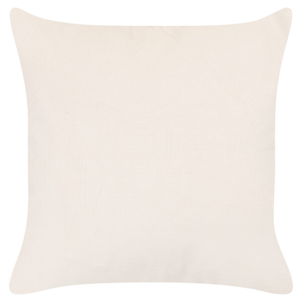 BELIANI - Lot de 2 coussins décoratifs TRITELEIA Velours 45 x 45 cm Jaune Motif floral - large
