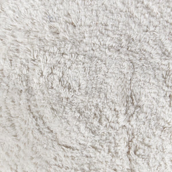 BELIANI - Lot de 2 coussins décoratifs THISTLE Coton 40 x 40 cm Blanc cassé - large