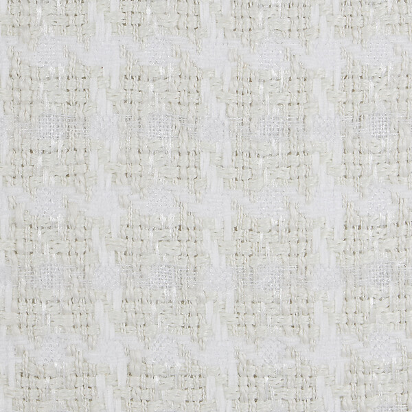BELIANI - Lot de 2 coussins décoratifs DOURIS 30 x 60 cm Beige clair À carreaux - large
