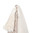 BELIANI - Lot de 2 coussins décoratifs HAKONE 42 x 42 cm Taupe Motif géométrique - vignette