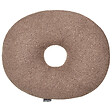 BELIANI - Lot de 2 coussins décoratifs HESPERIS Bouclé Marron Unicolore - vignette
