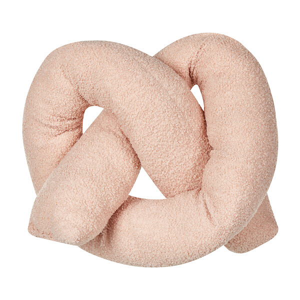 BELIANI - Lot de 2 coussins décoratifs GLADIOLUS Bouclé 172 x 14 cm Rose Unicolore - large