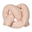 BELIANI - Lot de 2 coussins décoratifs GLADIOLUS Bouclé 172 x 14 cm Rose Unicolore - vignette