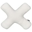 BELIANI - Lot de 2 coussins décoratifs HESPERIS Bouclé Blanc cassé Unicolore - vignette
