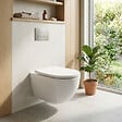 SWISS AQUA TECHNOLOGIES - Vortex WC sans bride avec abattant SoftClose et fixations invisibles, blanc (SATFUS010RTORP) - vignette