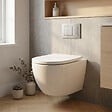 SWISS AQUA TECHNOLOGIES - Vortex WC sans bride avec abattant SoftClose et fixations invisibles, blanc (SATFUS010RTORP) - vignette